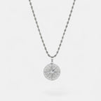 Noviqlo | Stainless Steel Coin Pendant Necklace