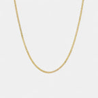Noviqlo | Stainless Steel Cuban Link Chain Necklace 3mm