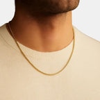 Noviqlo | Stainless Steel Cuban Link Chain Necklace 3mm