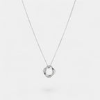 Noviqlo | Dainty Circle Pendant Necklace Gold or Silver Colour