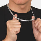 Noviqlo | Stainless Steel Miami Cuban Chain Necklace 8mm